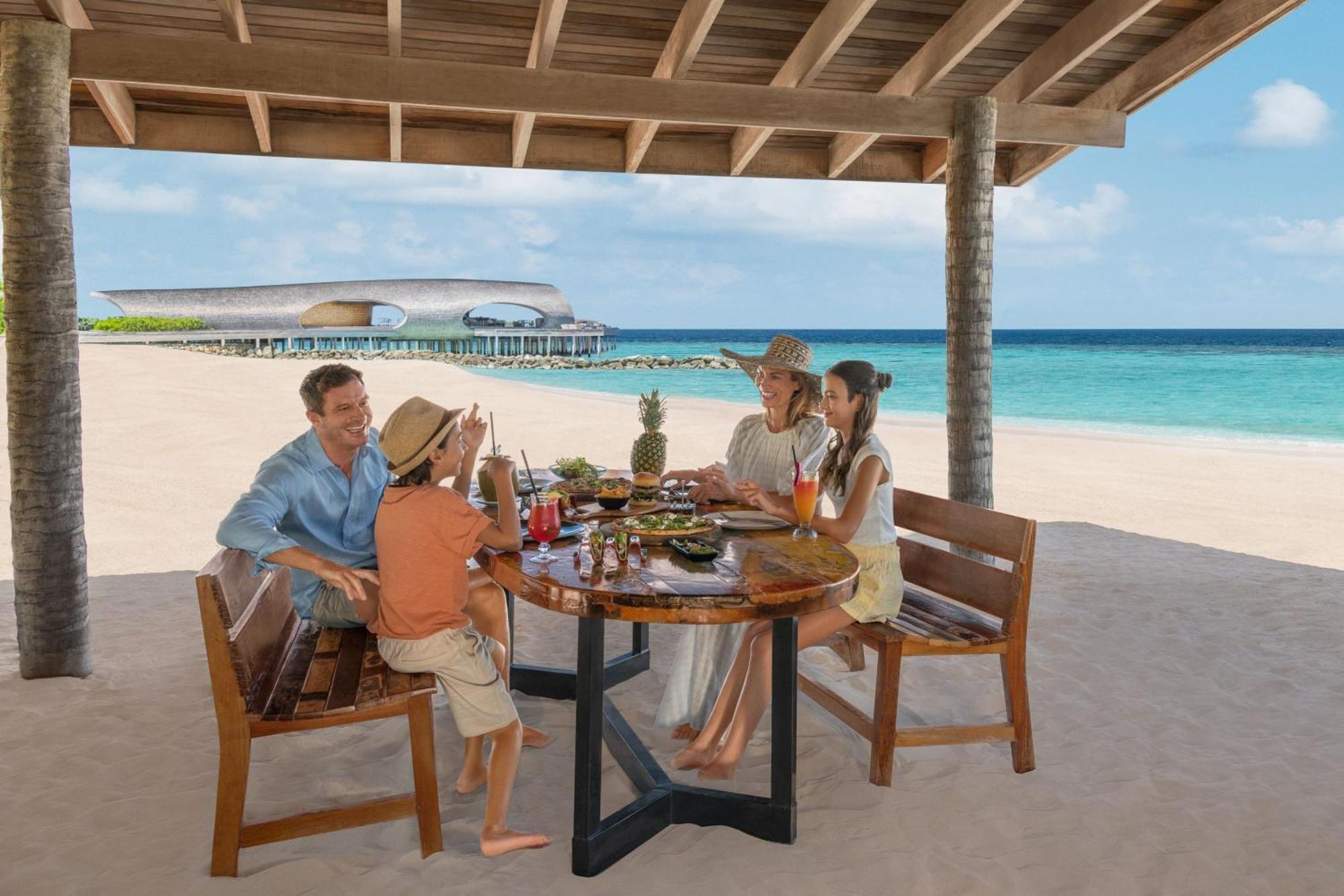 The St. Regis Maldives Vommuli Resort Hulhudheli Екстериор снимка