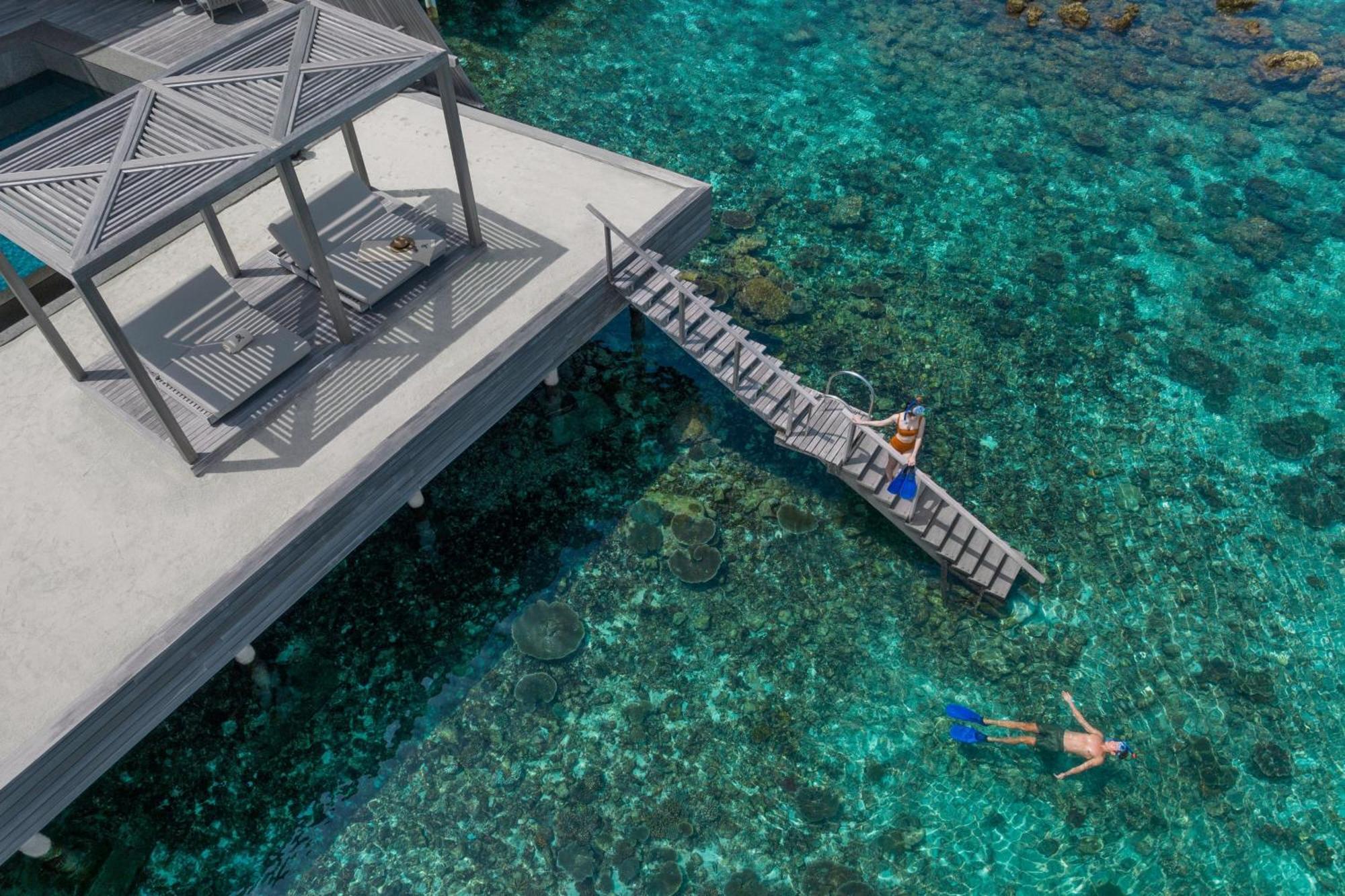 The St. Regis Maldives Vommuli Resort Hulhudheli Екстериор снимка