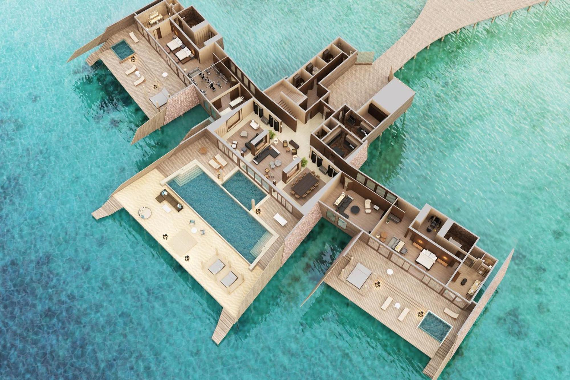 The St. Regis Maldives Vommuli Resort Hulhudheli Екстериор снимка