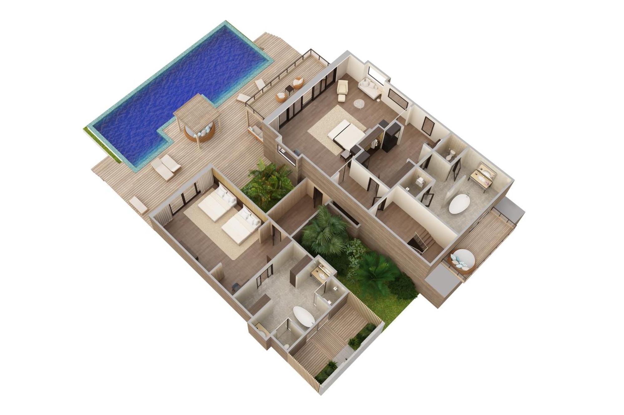 The St. Regis Maldives Vommuli Resort Hulhudheli Екстериор снимка
