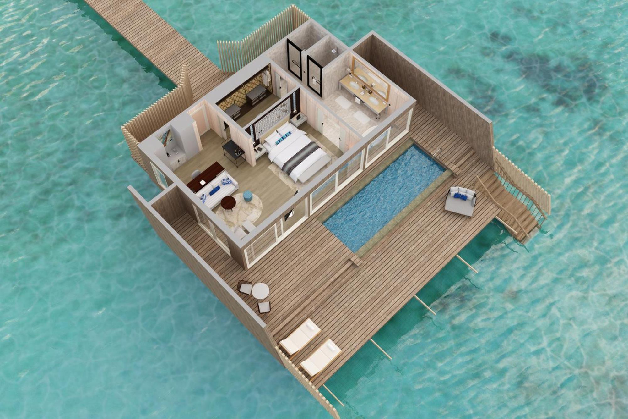 The St. Regis Maldives Vommuli Resort Hulhudheli Екстериор снимка